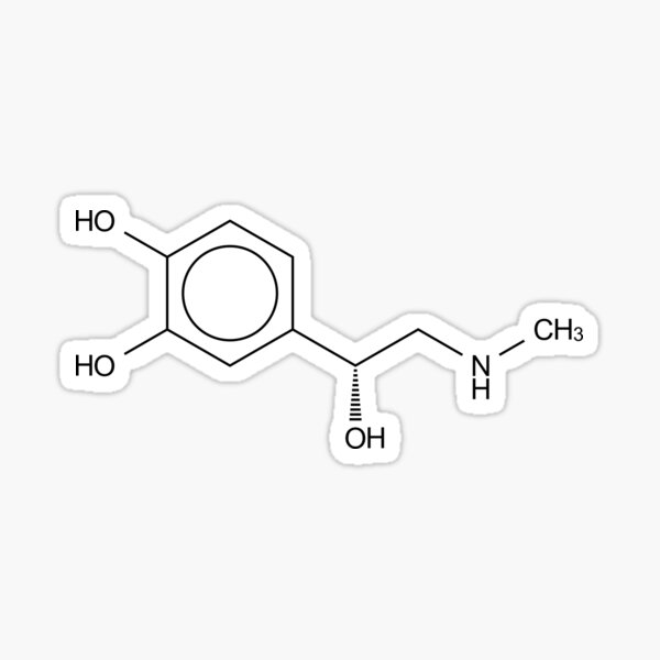 Adrenaline, Epinephrine Sticker