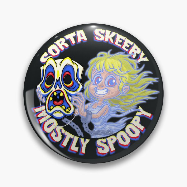 Item preview, Sorta Skeery, Mostly Spoopy Ghost  designed and sold by Calipygian.