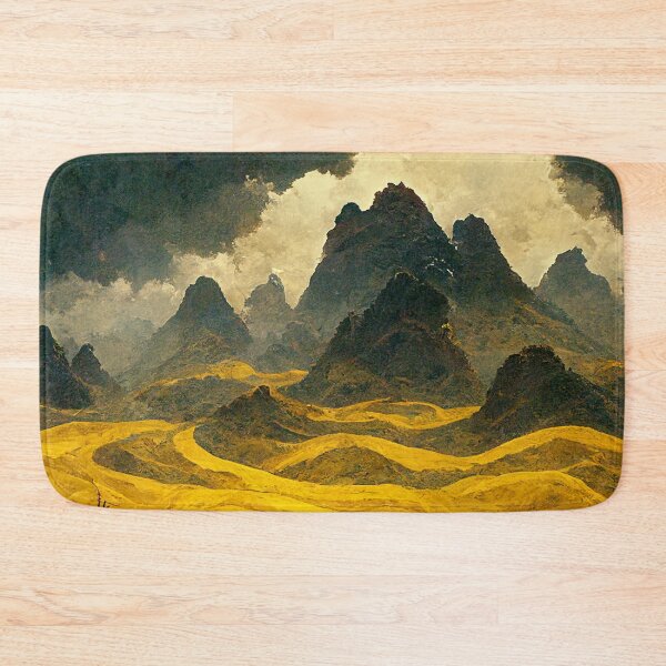 Item preview, Gold Mountains designed and sold by shokA Design.