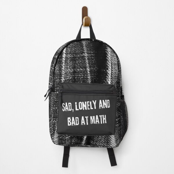 Item preview, Sad Lonely And Bad At Math | Funny Math Teachers Gift | Cool Mathematics Majors Present | Gift for Math Lovers designed and sold by KonnichiwaStore.