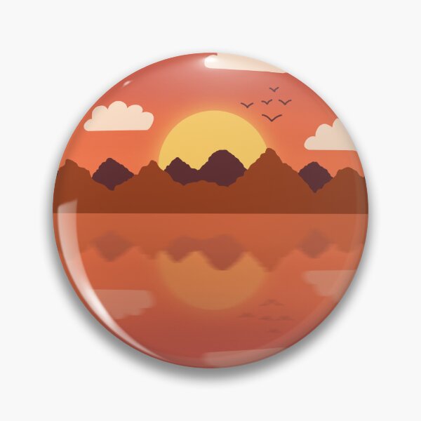 Item preview, Mountainscape Sunset designed and sold by gillybean729.