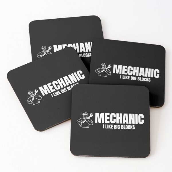 Item preview, Mechanic- I like big blocks designed and sold by DesignsByDaddy.