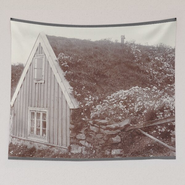 Item preview, House Covered With Flowers - AESTHIC HOUSE  designed and sold by Night-parade.