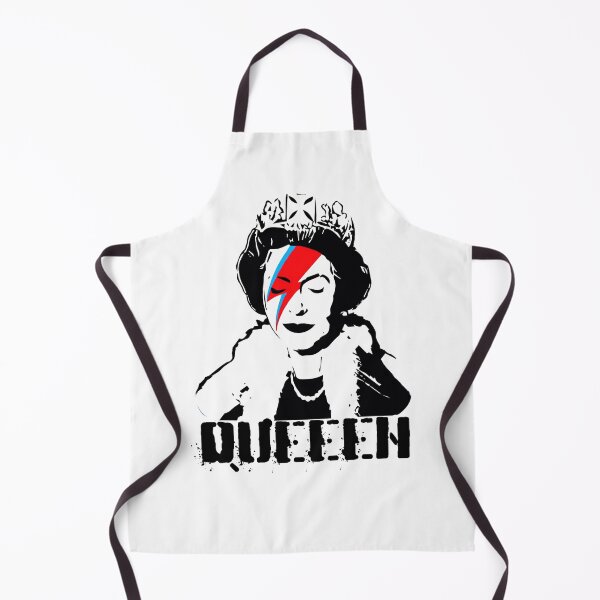 Item preview, Queen Elisabeth Ziggy Queen banksy street pop art designed and sold by DesignsbyMona.