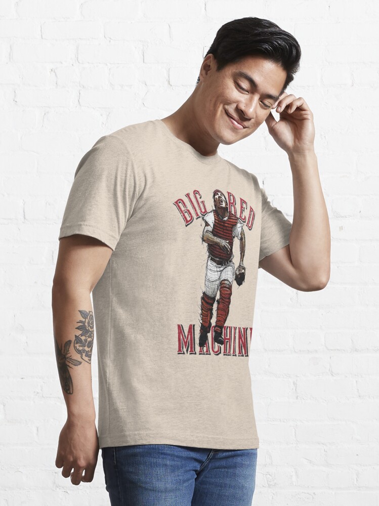 Greg Maddux Men's Cotton T-Shirt - Heather Gray - Atlanta | 500 Level