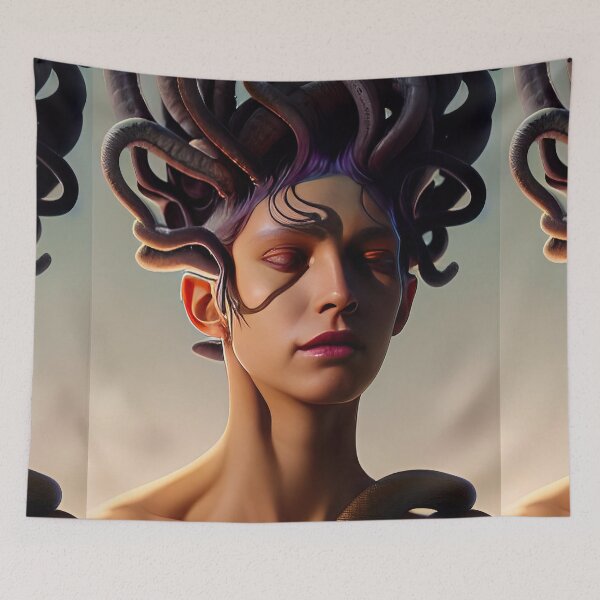 Item preview, WORLD OF QUEEN MEDUSA V2 designed and sold by TheLucidPixel.