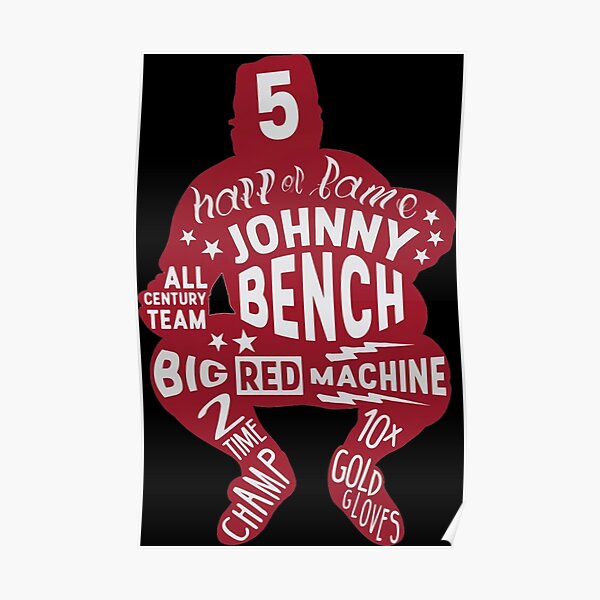 Cincinnati Reds #5 Johnny Bench St. Patrick's Day White Throwback