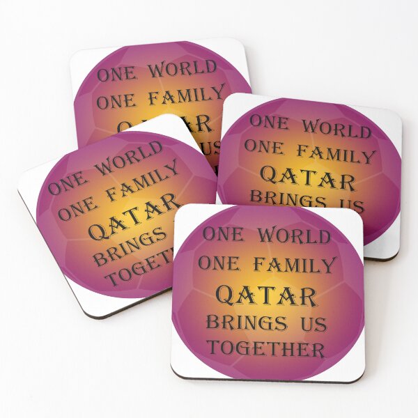 Item preview, One world, one family, Qatar brings us together designed and sold by KRITERSart.