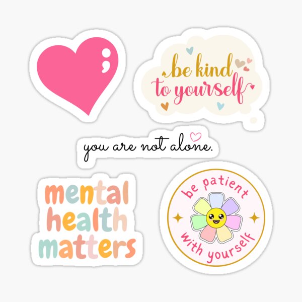 Item preview, Mental Health and Positivity Pack designed and sold by zannecrys.
