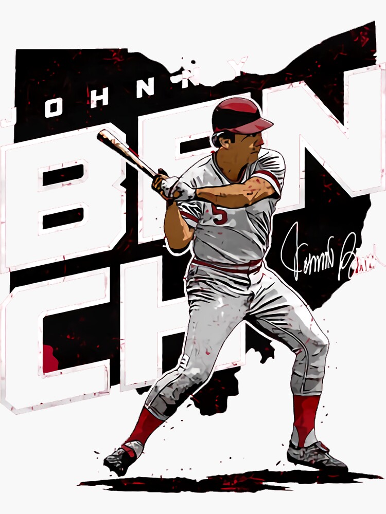 Johnny Bench Sticker 