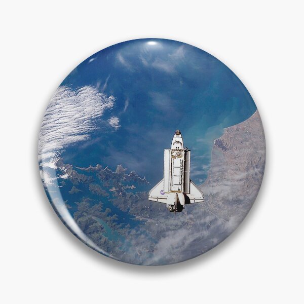 Item preview, The Space Shuttle In Clouds designed and sold by Night-parade.
