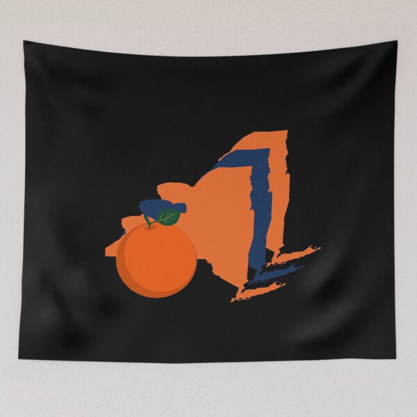 Item preview, New York Border, Orange designed and sold by LatterDaze.