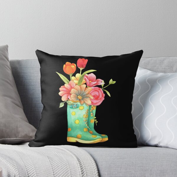 Item preview, Flower Boot designed and sold by PotluckPrints.