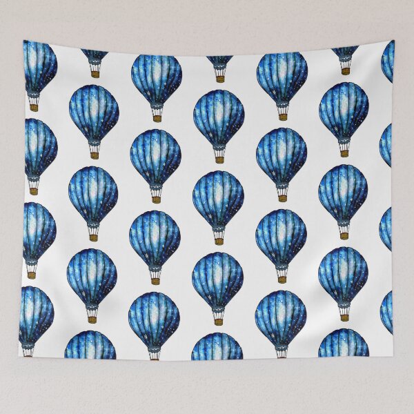 Item preview, hot air balloon galaxy designed and sold by rossdecoart.