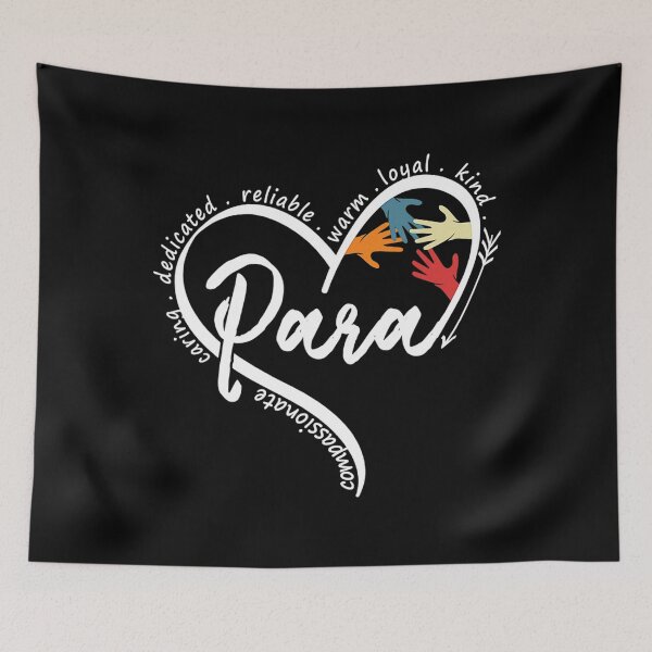 Item preview, Para Heart Teacher Paraprofessional Paraeducator designed and sold by enragedchild257.