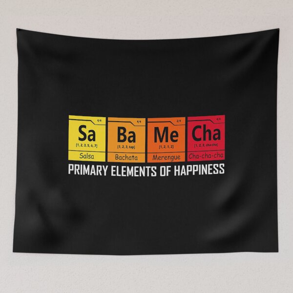 Item preview, Salsa Bachata Merengue Cha Cha Dance happiness element designed and sold by enragedchild257.