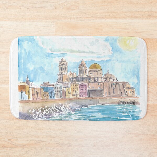 Item preview, Historic City Views in Cadiz Andalusia Spain designed and sold by artshop77.