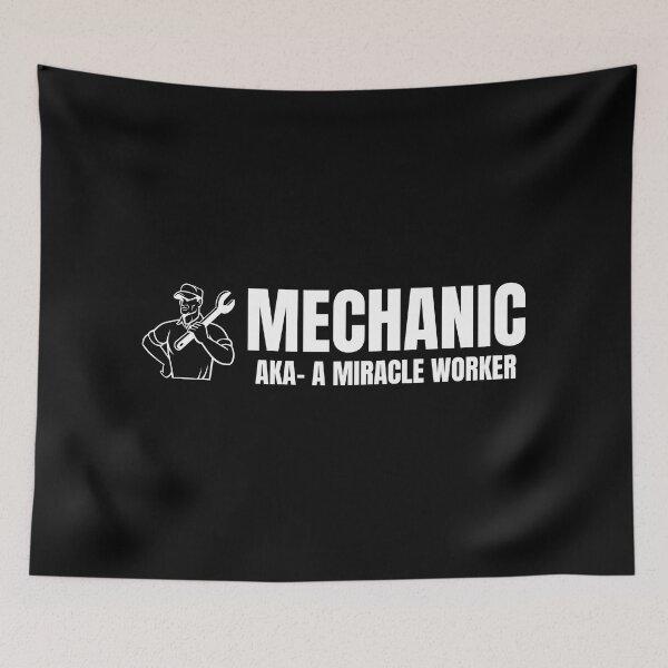 Item preview, Mechanic- AKA- A Miracle Worker designed and sold by DesignsByDaddy.