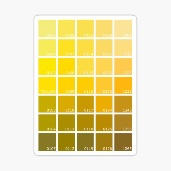 Item preview, Shades of Yellow Pantone designed and sold by rogue-design.