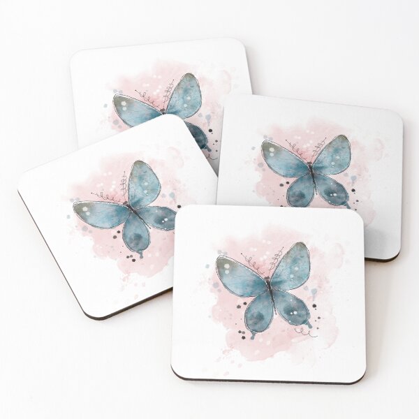 Item preview, Blue Sketchy Doodle Butterfly designed and sold by SimplyPut.