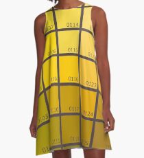Shades of Yellow Pantone A-Line Dress