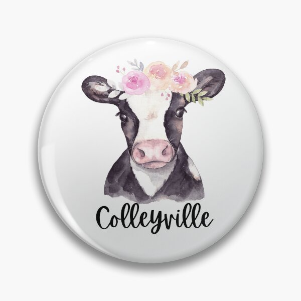 Item preview, Colleyville Texas Cow Flower Crown designed and sold by HeavenlyStudio.