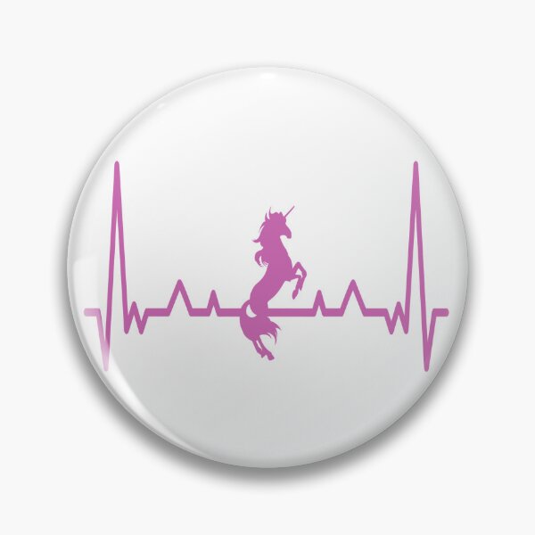Item preview, Heart Beat Unicorn designed and sold by bennetthuskers.