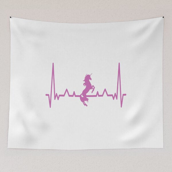 Item preview, Heart Beat Unicorn designed and sold by bennetthuskers.