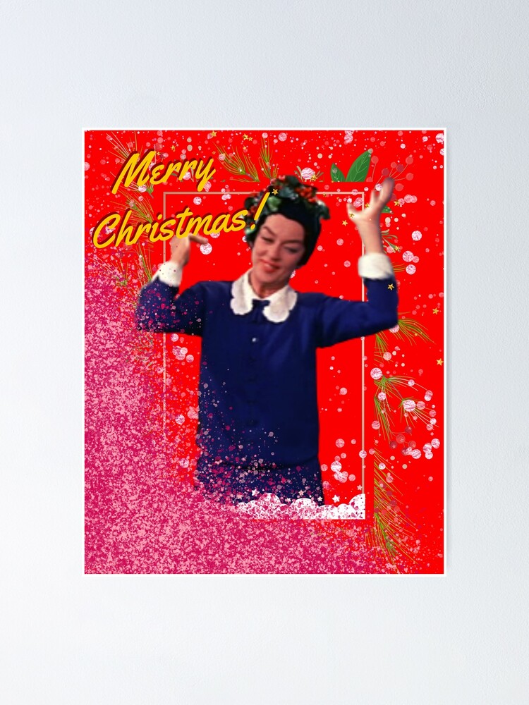 A Little Auntie Mame Christmas Art Print for Sale by