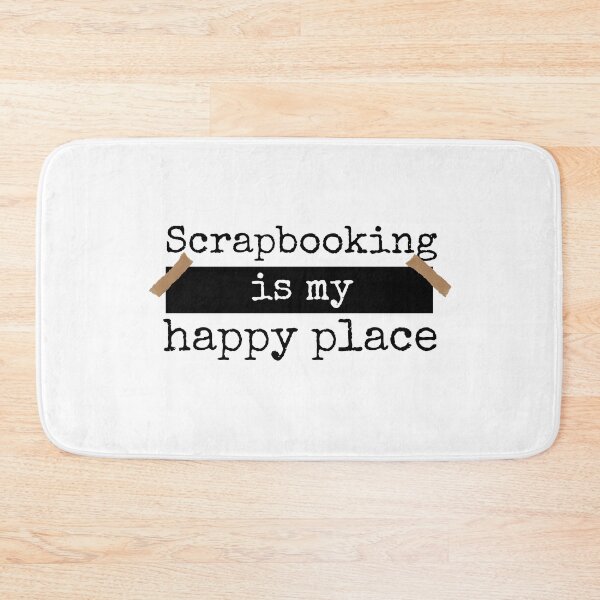 Item preview, Scrapbooking is my happy place designed and sold by Oreo2020 Creations.