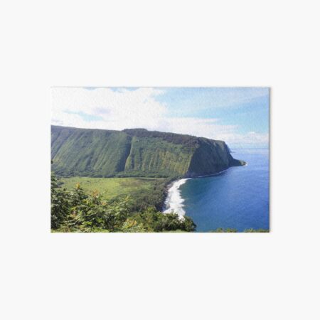USA Hawaii Big Island Waipio ValleyTal der Könige Mountains Ocean Galeriedruck