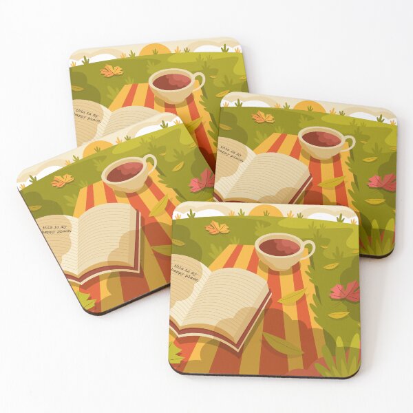 Item preview, This Is My Happy Place, Cozy Autumn Design designed and sold by Vic Torys ☆.