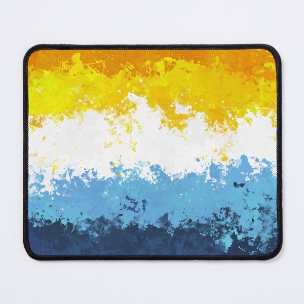 Item preview, Aroace Paint Splatter Pride Flag designed and sold by Quinn-Draws.