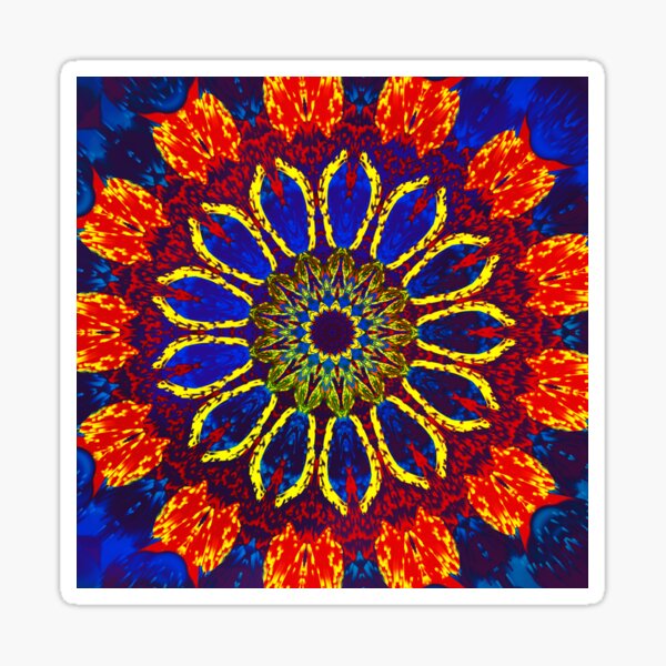 Positive Mandala | Mandalas | Healing Mandalas Sticker