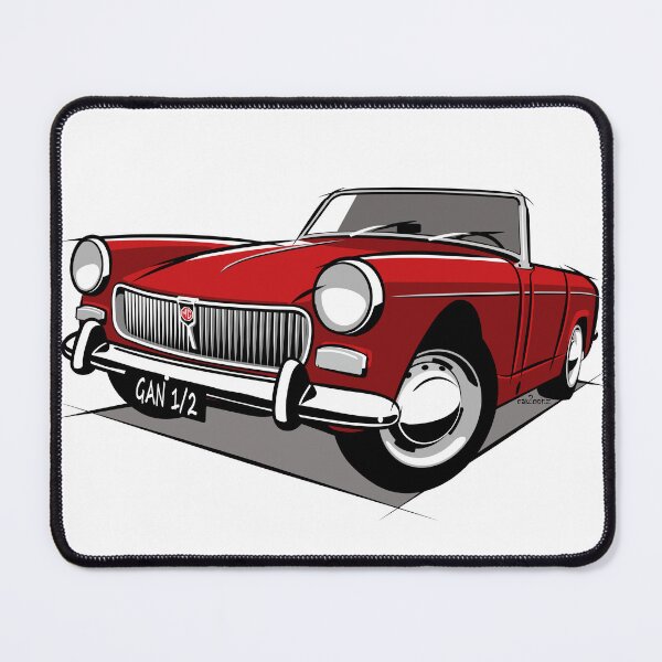 MG Midget mark 1 red