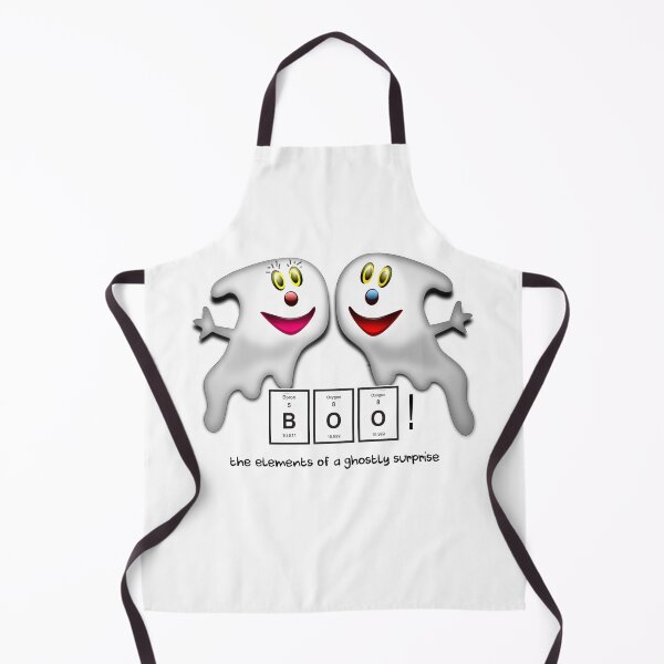 Item preview, Cute Ghost Spooky Boo! Halloween Periodical Table of Elements Word designed and sold by Siela.