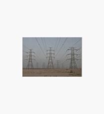 Power Lines Art Board