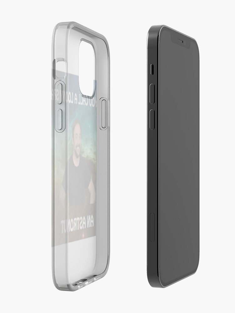 Alternate view of lame dad space joke with mark sheppard iPhone Case & Cover