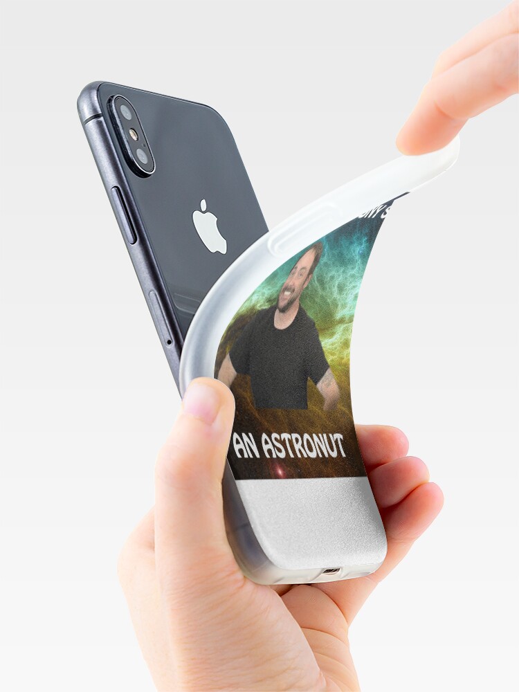 Alternate view of lame dad space joke with mark sheppard iPhone Case & Cover