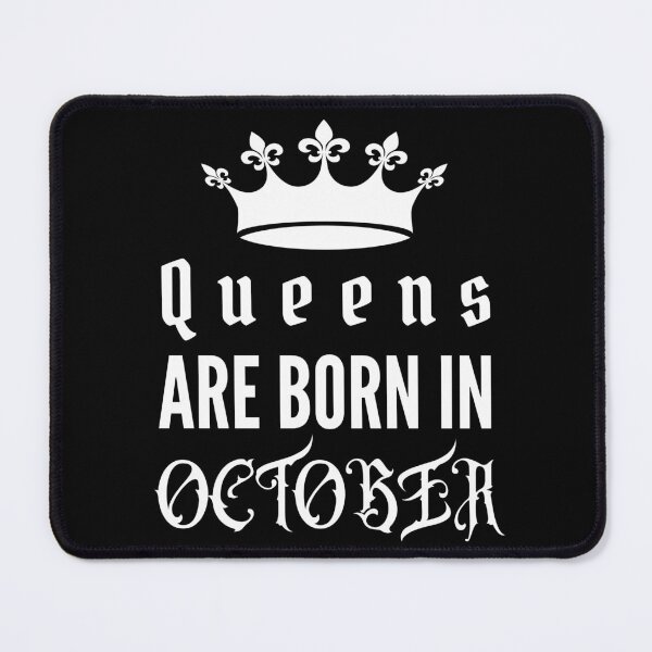 Item preview, Queens Are Born In October, October Birthday Party, Queen Birthday Tee, Scorpio Lady Gift, Birthday Girl Gift designed and sold by Trucker10.