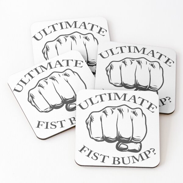 Item preview, Ultimate Fist Bump from DARK in White designed and sold by alphabravochar.