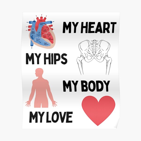 My Heart My Hips My Body My Love Biological Model Taylor Swift Poster For Sale By