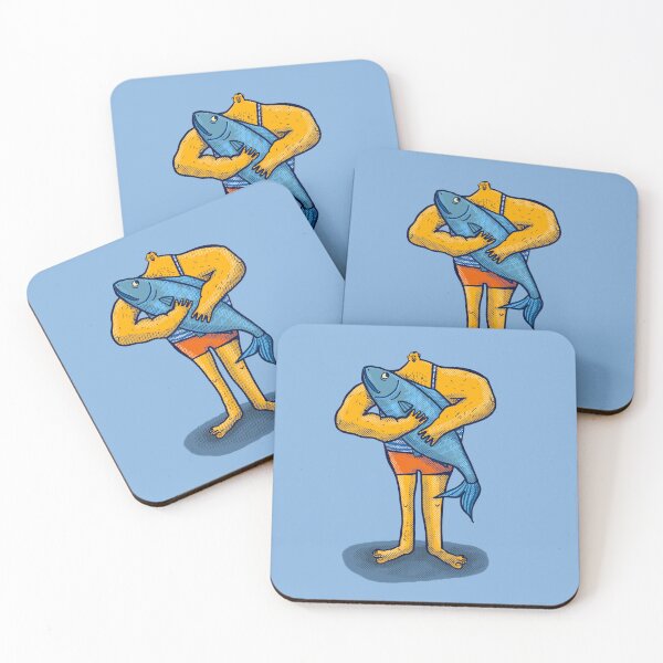 Item preview, Man and fish designed and sold by Krymkuch.