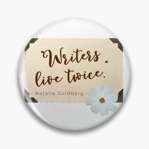 Item preview, "Writers live twice" designed and sold by Kanasmith.