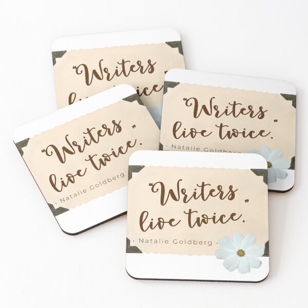 Item preview, "Writers live twice" designed and sold by Kanasmith.