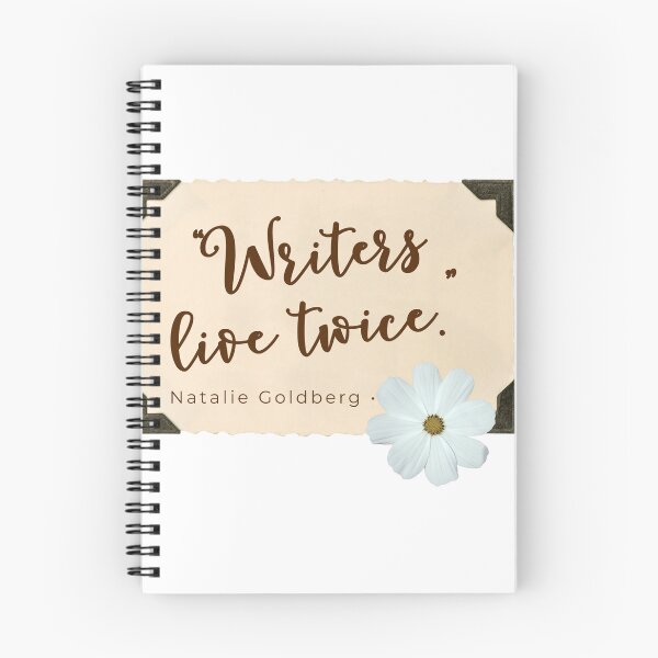 Item preview, "Writers live twice" designed and sold by Kanasmith.