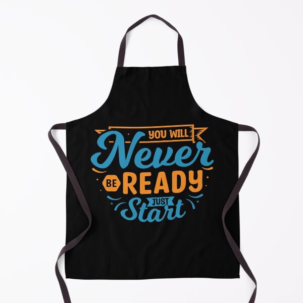 Item preview, You Will Never Be Ready Just Start designed and sold by BlueZenStudio.