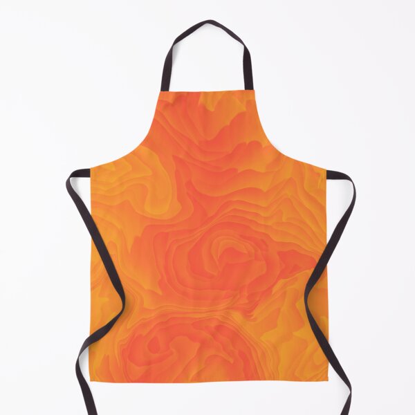 Item preview, Orange fluid art, colorfull iridescent, marble watercolor designed and sold by Collagedream.