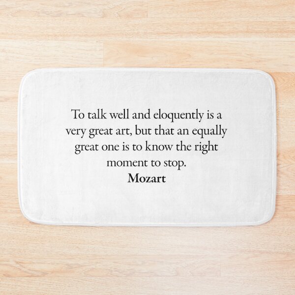 Item preview, Mozart Musician Quote. Best Gift for a Mozart's Music Fan (Composer quotes). designed and sold by betterquotes.