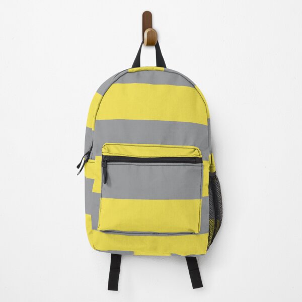 Item preview, Gray and Yellow Stripes Pattern designed and sold by ValeriesGallery.